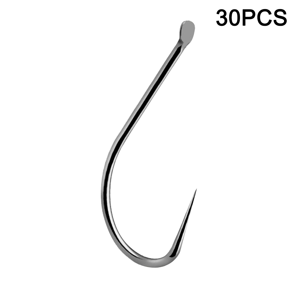 30 Pcs Titanium Alloy Hook No  - Fishing Hook Barbless ulasan dan harga