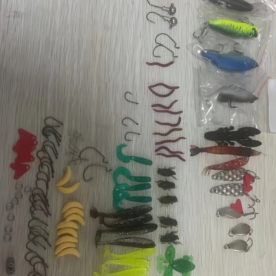 133Pcs Premium Fishing Lures T - Fishing Hook Box ulasan dan harga
